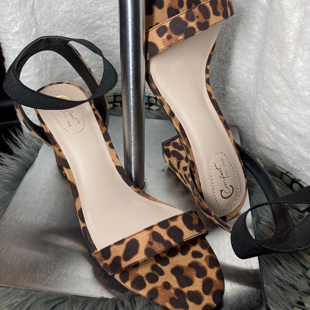 Leopard Sandals
